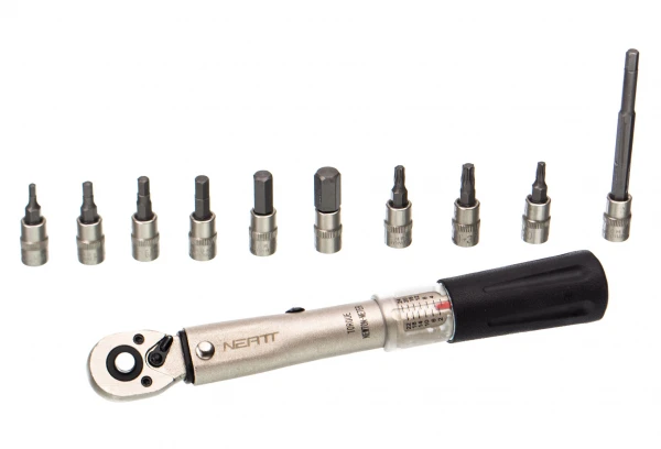 Clé Dynamométrique 1/4'' Neatt Set 2-24Nm 3/4/5/6/8/10mm T20/25/30 4 Clé Dynamométrique 1/4'' Neatt Set 2-24Nm 3/4/5/6/8/10mm T20/25/30 – Image 2