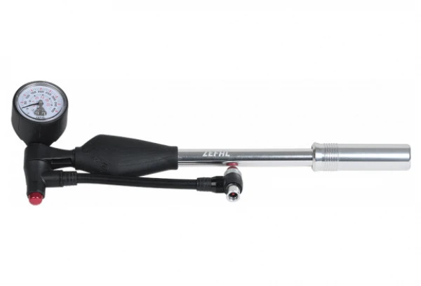 Pompe HP Suspension Zefal Z Shock (Max 360 Psi / 25 Bar) Noir / Argent 3 Pompe HP Suspension Zefal Z Shock (Max 360 Psi / 25 Bar) Noir / Argent