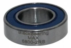 Roulement Black Bearing 61800-2RS Max 10 X 19 X 5 Mm