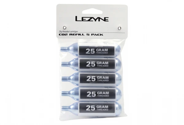 Pack De 5 Cartouches De CO2 Lezyne 25 G 3 Pack De 5 Cartouches De CO2 Lezyne 25 G