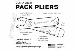 Multi-Outil Wolf Tooth Pack Pliers - Master Link Combo Pliers (4 Fonctions) Noir -Entretien Réparation Route Soldes unnamed file 1710