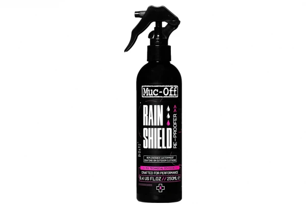Spray Imperméabilisant Vêtements Muc-Off Rain Shield Re Proofer 2 Spray Imperméabilisant Vêtements Muc-Off Rain Shield Re Proofer