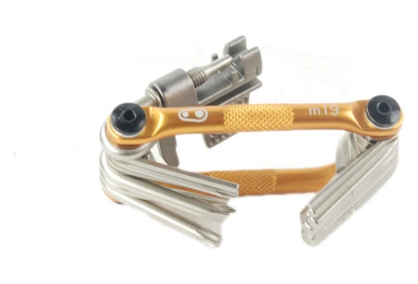 CRANKBROTHERS Multi-Outils M19 19 Fonctions Or 4 CRANKBROTHERS Multi-Outils M19 19 Fonctions Or – Image 2