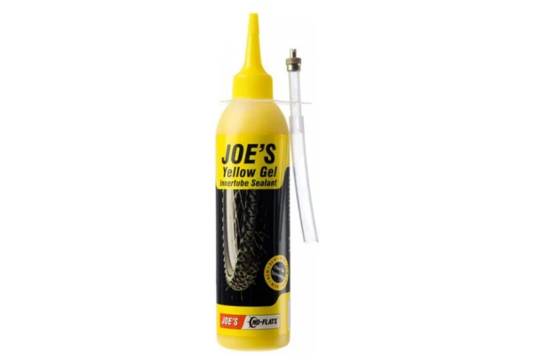 NO FLATS Joe's Gel Anti Crevaison Yellow Pour Chambre à Air 240 Ml 3 NO FLATS Joe's Gel Anti Crevaison Yellow Pour Chambre à Air 240 Ml