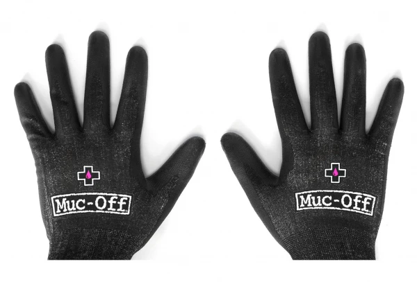 Gants D'Atelier Muc-Off Mechanics Noir 3 Gants D'Atelier Muc-Off Mechanics Noir – Image 2