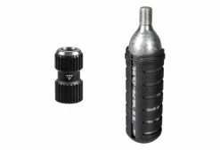 Gonfleur CO2 Topeak Nano AirBooster + Cartouche CO2 25 G