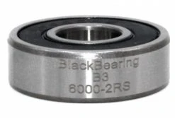 Roulement Black Bearing 6000-2RS 10 X 26 X 8 Mm