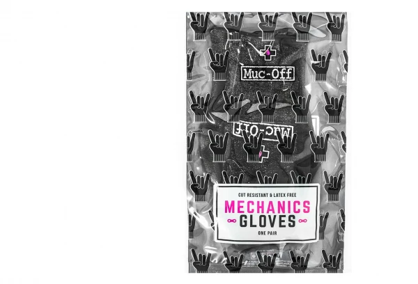 Gants D'Atelier Muc-Off Mechanics Noir 4 Gants D'Atelier Muc-Off Mechanics Noir – Image 3