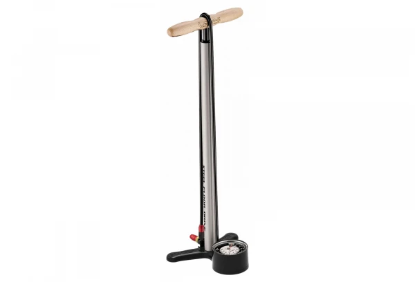 Pompe à Pied LEZYNE Steel Floor Drive 3''5 Argent 3 Pompe à Pied LEZYNE Steel Floor Drive 3''5 Argent