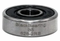 Roulement Black Bearing 626 2RS 6 X 19 X 6 Mm