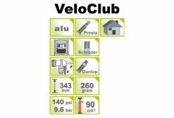 IceToolz Mini Pompe à Pied VeloClub ICE TOOLZ A351 -Entretien Réparation Route Soldes unnamed file 2870