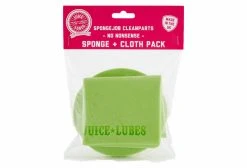 Kit De Nettoyage Éponge + Chiffon Juice Lubes SpongeJob CleanParts