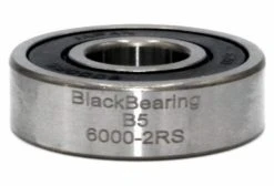 Roulement Black Bearing 6000-2RS 10 X 26 X 8 Mm