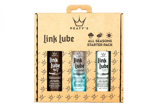 Pack De Lubrifiant Chaîne Peaty's LinkLube Bio All-Season 3 Pack De Lubrifiant Chaîne Peaty's LinkLube Bio All-Season