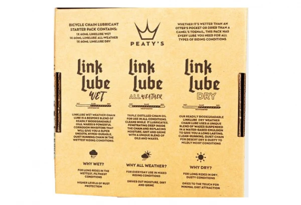 Pack De Lubrifiant Chaîne Peaty's LinkLube Bio All-Season 5 Pack De Lubrifiant Chaîne Peaty's LinkLube Bio All-Season – Image 3