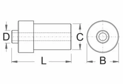 Adaptateur Axe De Roue UNIOR 20mm Vers 10mm -Entretien Réparation Route Soldes unnamed file 3209