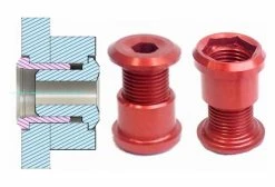 Kit De 4 Vis Cheminées Rennen Titane Regular Gris -Entretien Réparation Route Soldes unnamed file 3696