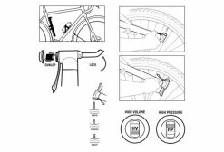 Pompe à Main Blackburn Mammoth 2 Stage Any-Valve Noir 5 Pompe à Main Blackburn Mammoth 2 Stage Any-Valve Noir -Entretien Réparation Route Soldes unnamed file 4674