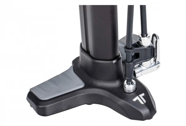 Pompe à Pied Tubeless Topeak Joeblow Twin Turbo Noir 5 Pompe à Pied Tubeless Topeak Joeblow Twin Turbo Noir – Image 3