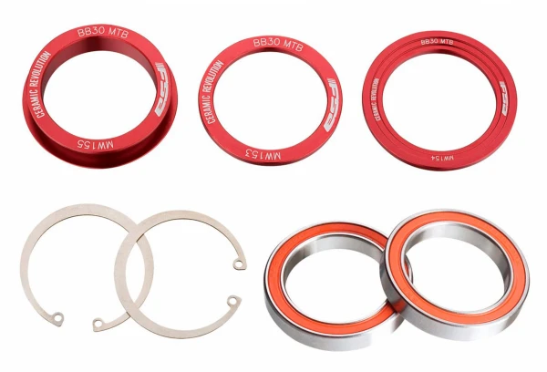 FSA Kit Roulements BB30 Ceramic (K-Force Light VTT) 3 FSA Kit Roulements BB30 Ceramic (K-Force Light VTT)