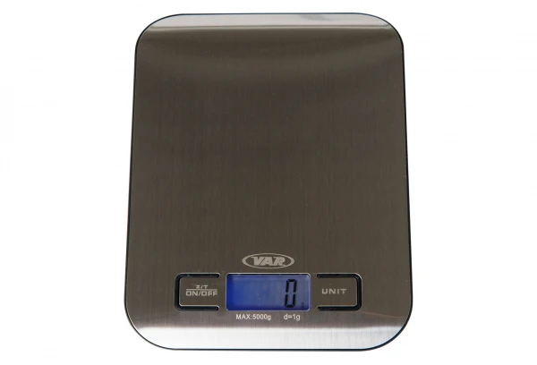 Balance D'atelier Digitale Var DV-71800 Max 5000g Acier Brossé 3 Balance D'atelier Digitale Var DV-71800 Max 5000g Acier Brossé