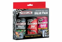 FINISH LINE Pack De Nettoyage Premium Bike Care Value 3x120ml