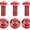 Kit De 6 Vis De Disque NEATT Inox M5 X 10mm Rouge