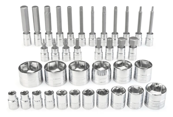 Kit Embouts Et Douilles (37 Pièces) Park Tool SBS-3 3 Kit Embouts Et Douilles (37 Pièces) Park Tool SBS-3