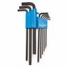 Kit De 9 Clés Allen (modèle Long) Park Tool HXS-1.2